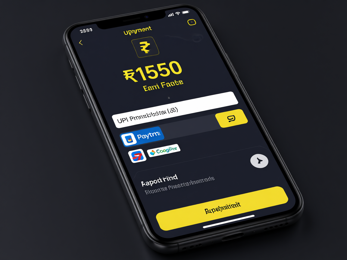 Deposit via UPI
