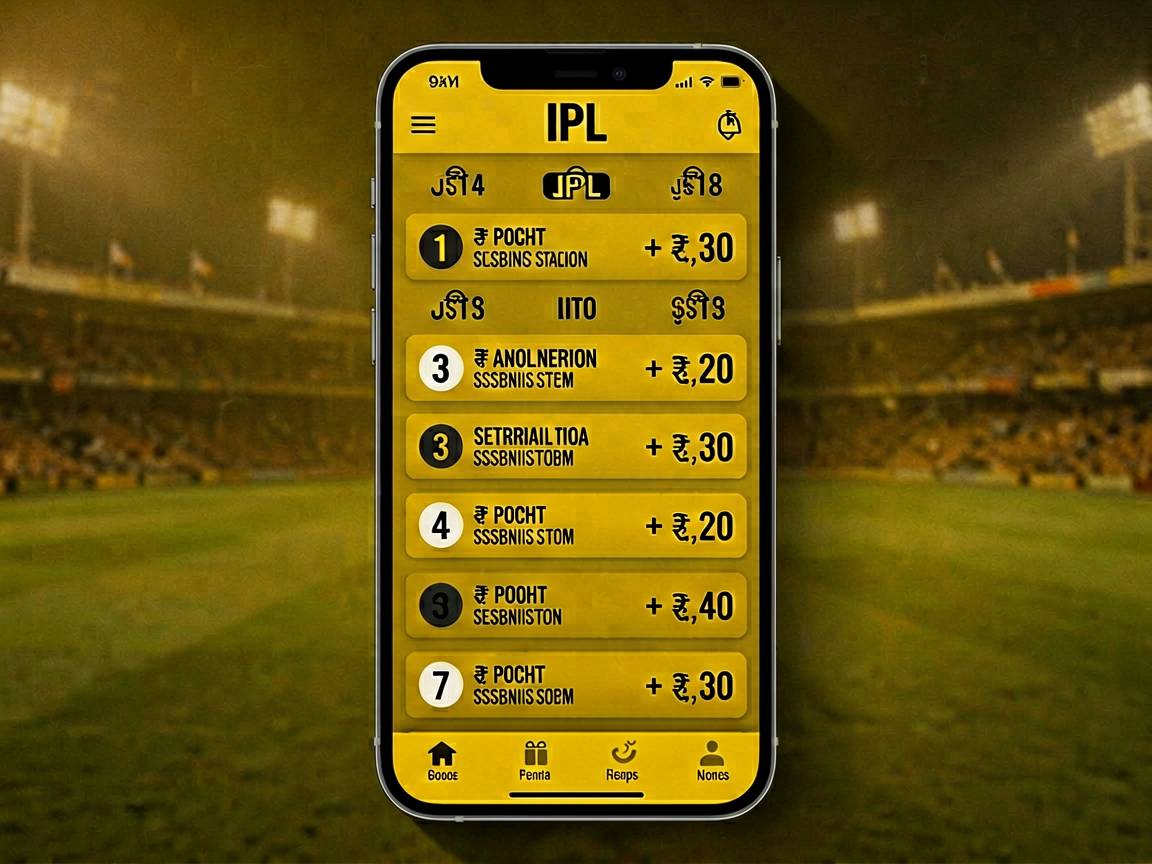 Parimatch IPL betting markets
